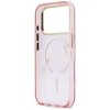 Etui Karl Lagerfeld IML Choupettes Karl  Script Logo MagSafe do iPhone 17 Pro różowy